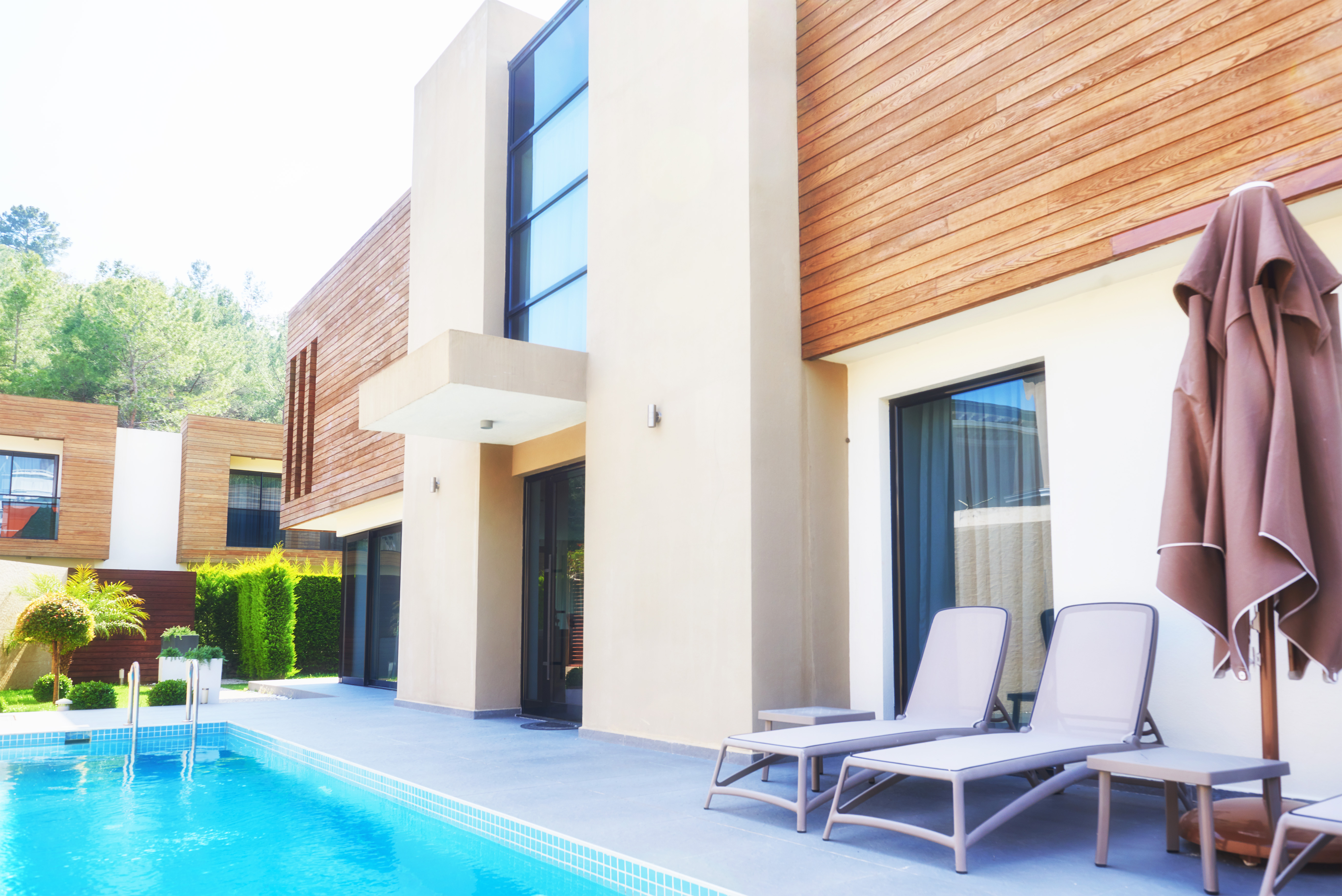 Shooting photo extérieur et piscine - OneClick Maroc Casablanca